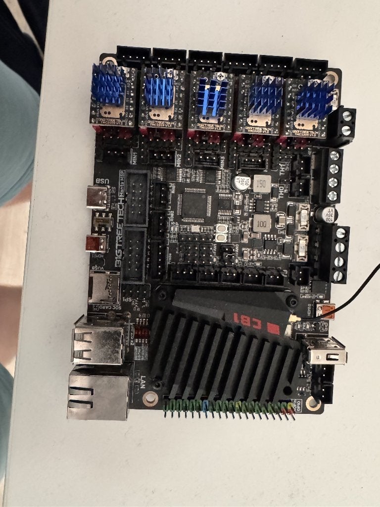 BIGTREETECH Manta M5P + CB1 + 5x TMC2209 + TFT35 – Klipper, Computers en Software, Ophalen of Verzenden, Zo goed als nieuw, Printeraccessoires