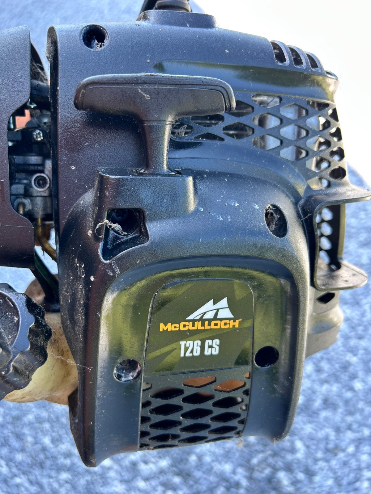 MC CULLOCH T26 cs graskanttrimmer, Ophalen, Zo goed als nieuw