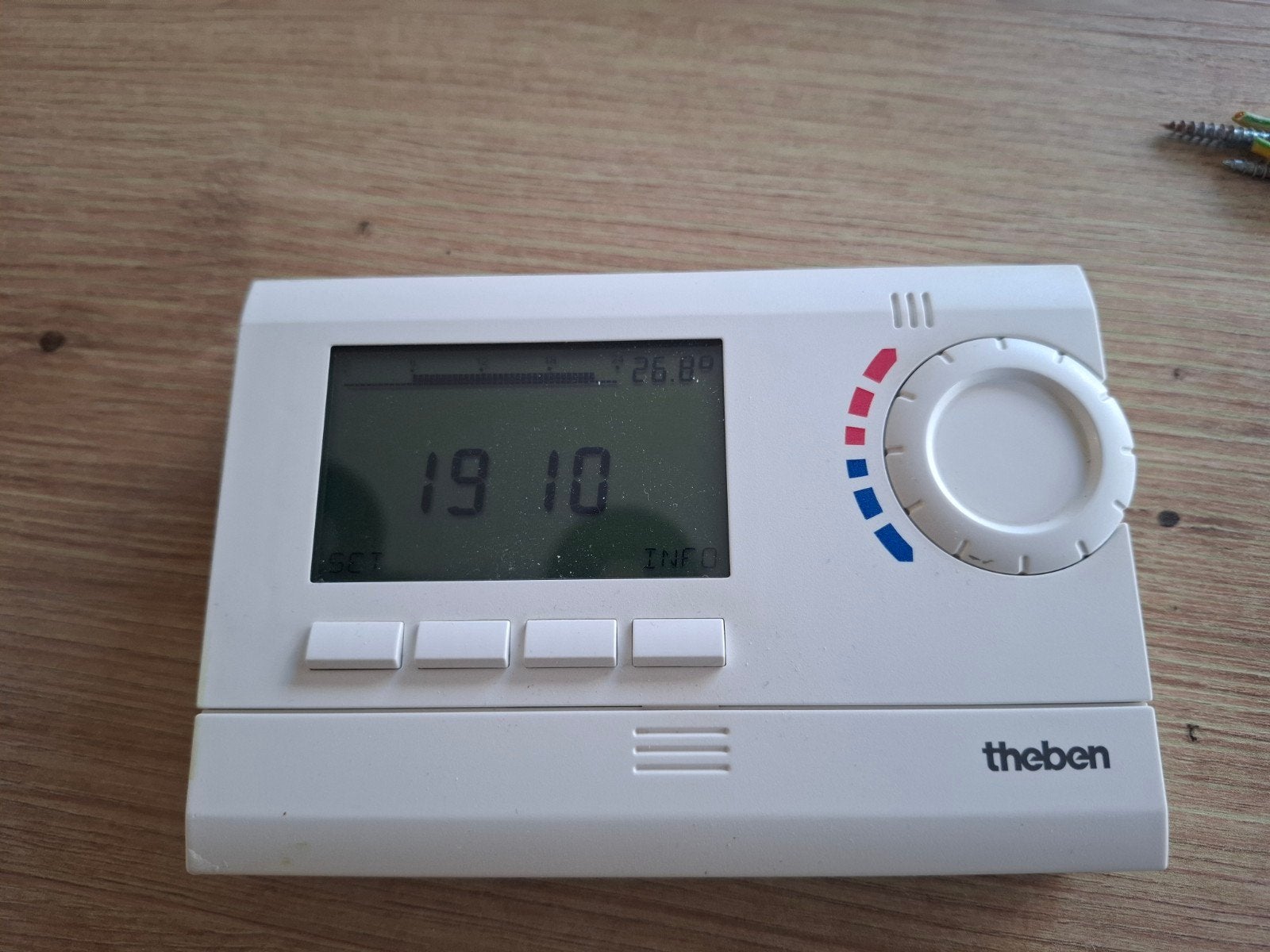 Theben thermostaat, Ophalen, Gebruikt