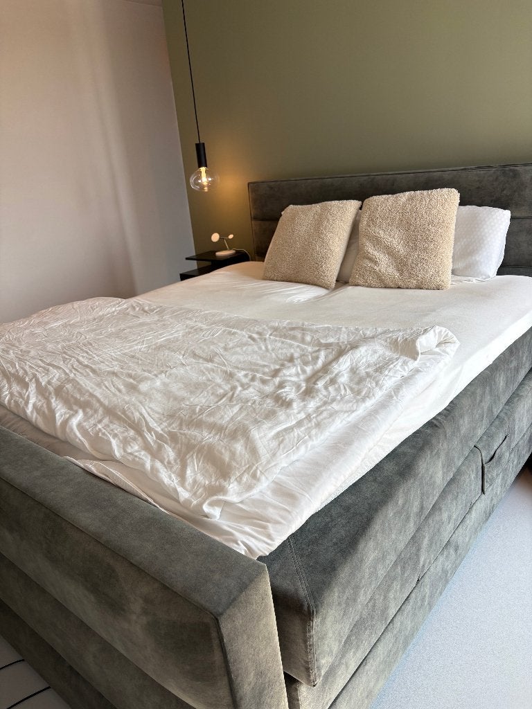 Elektrische boxspring 180x200 Goossens Briljant Elite, Huis en Inrichting, Slaapkamer | Boxsprings, Ophalen, Tweepersoons, Zo goed als nieuw