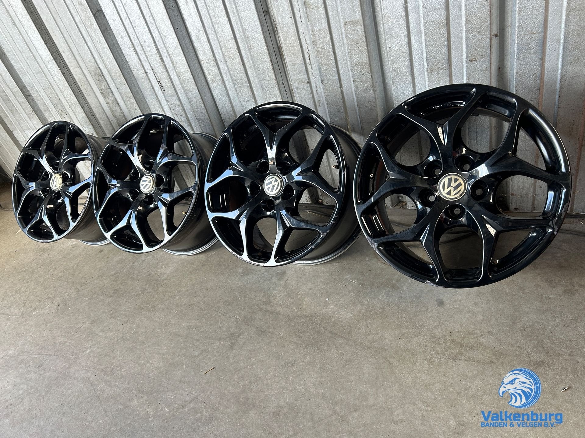 VW Transporter T5 GP T6 T6.1 T7 Bulli 18 inch zwarte velgen, Autos : Pièces & Accessoires, Utilisé, -, Jante(s), -