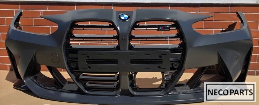 BMW M3 3 SERIE G80 VOORBUMPER BUMPER ORIGINEEL 8069413, Gebruikt, -, Voor, -