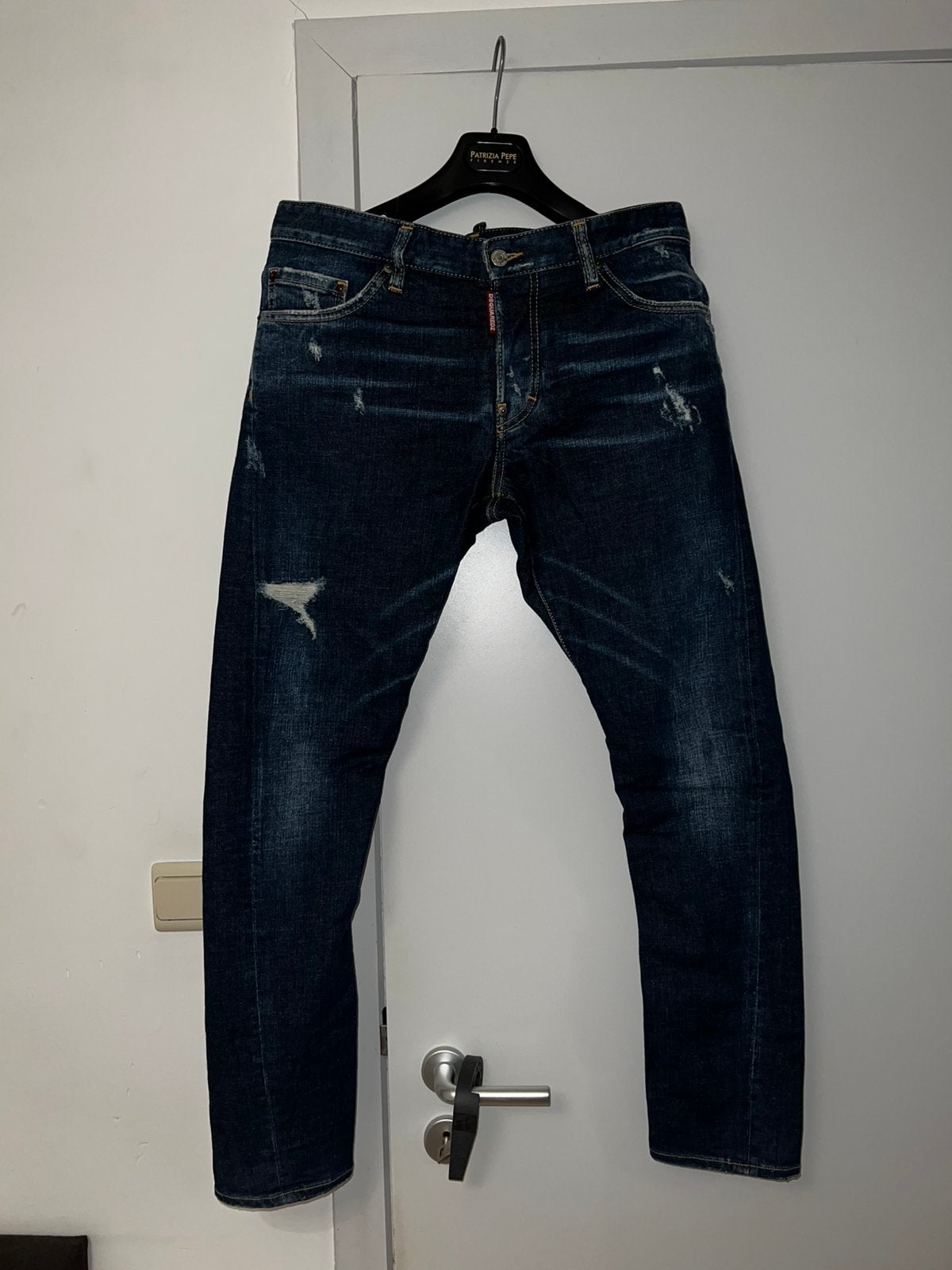 DSquared2 Cool Guy Jeans Distressed - Size 48, Kleding | Heren, Ophalen of Verzenden, Gedragen, Blauw, Overige jeansmaten