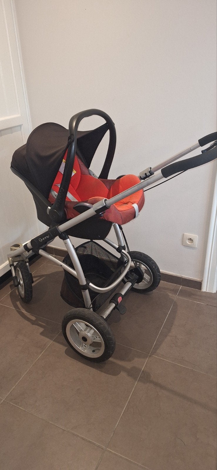 Quinny complete kinderwagenset, Gebruikt, Quinny, Luchtbanden, Ophalen