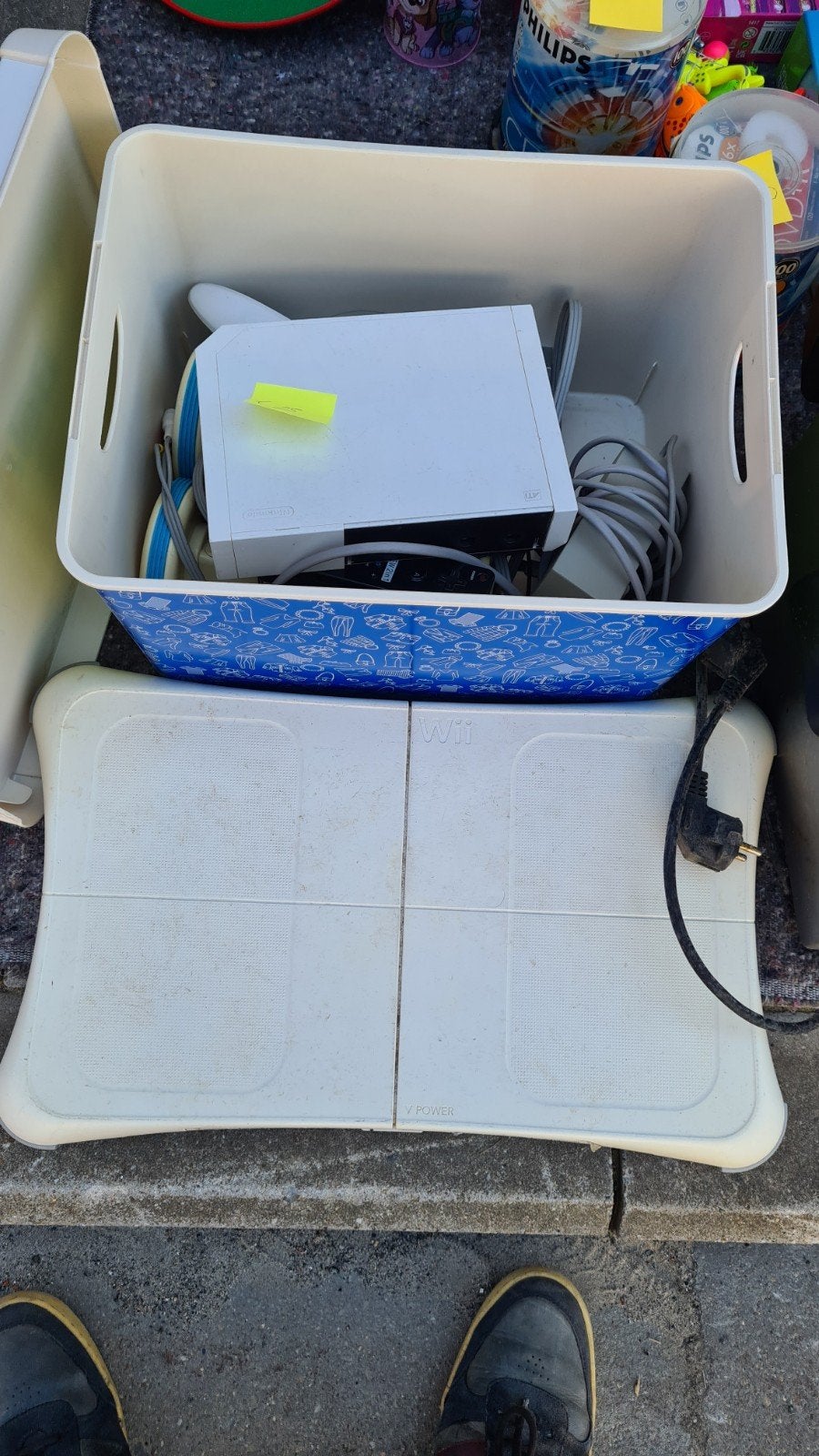 Wii spelconsole met toebehoren, Games en Spelcomputers, Ophalen, Gebruikt, Met 2 controllers, Met Balance Board
