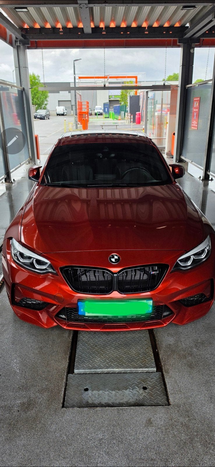 bmw m2 competition, Autos, Cuir, 1650 kg, Noir, Automatique