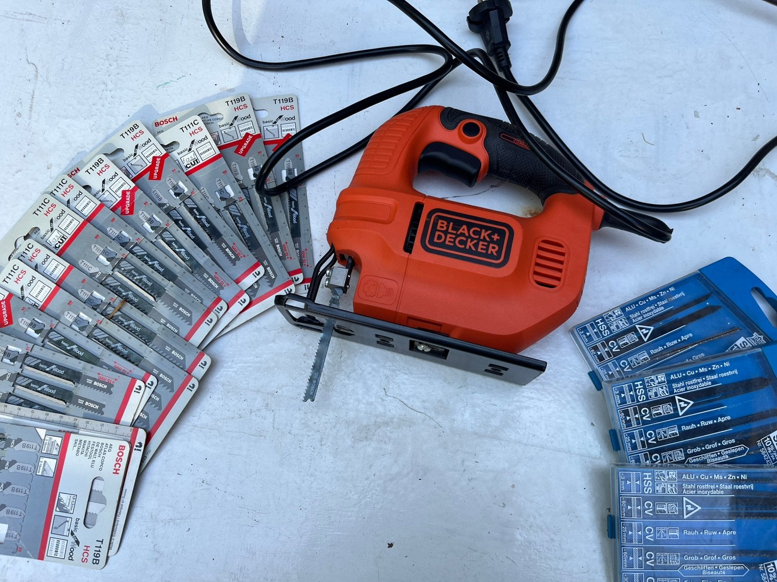 Black&Decker decoupeerzaag, Ophalen, Decoupeerzaag, Zo goed als nieuw, 30 tot 70 mm