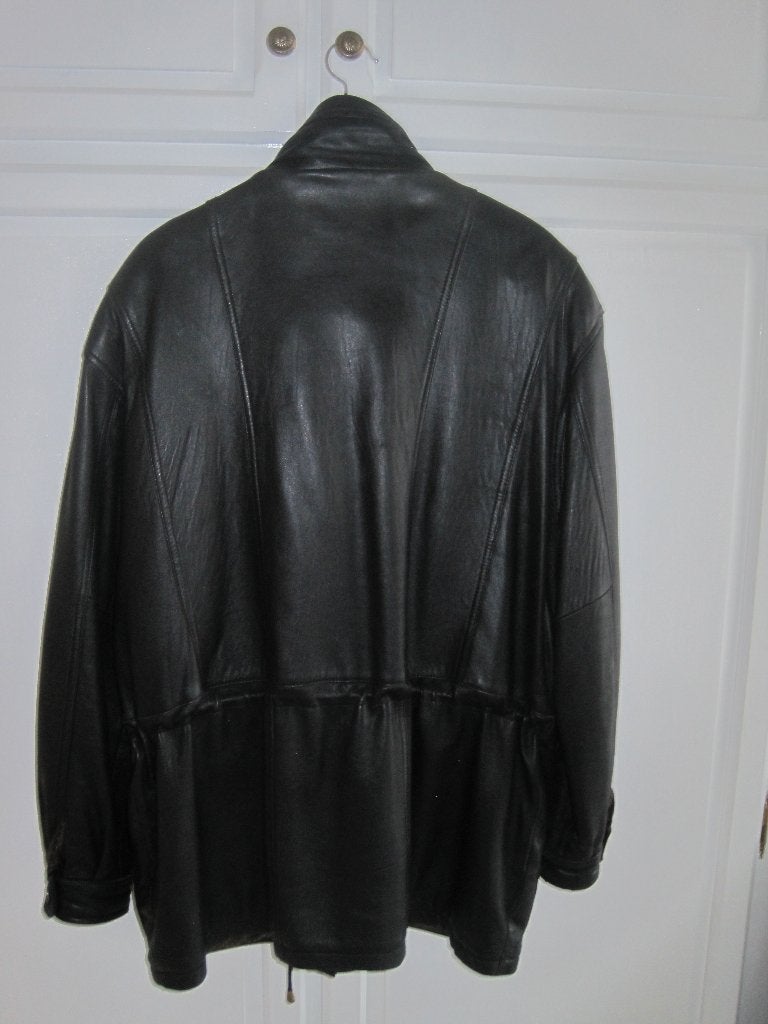 Leren Coat, Kleding | Heren, Schoenen, Ophalen, Zwart, Overige typen, Candy