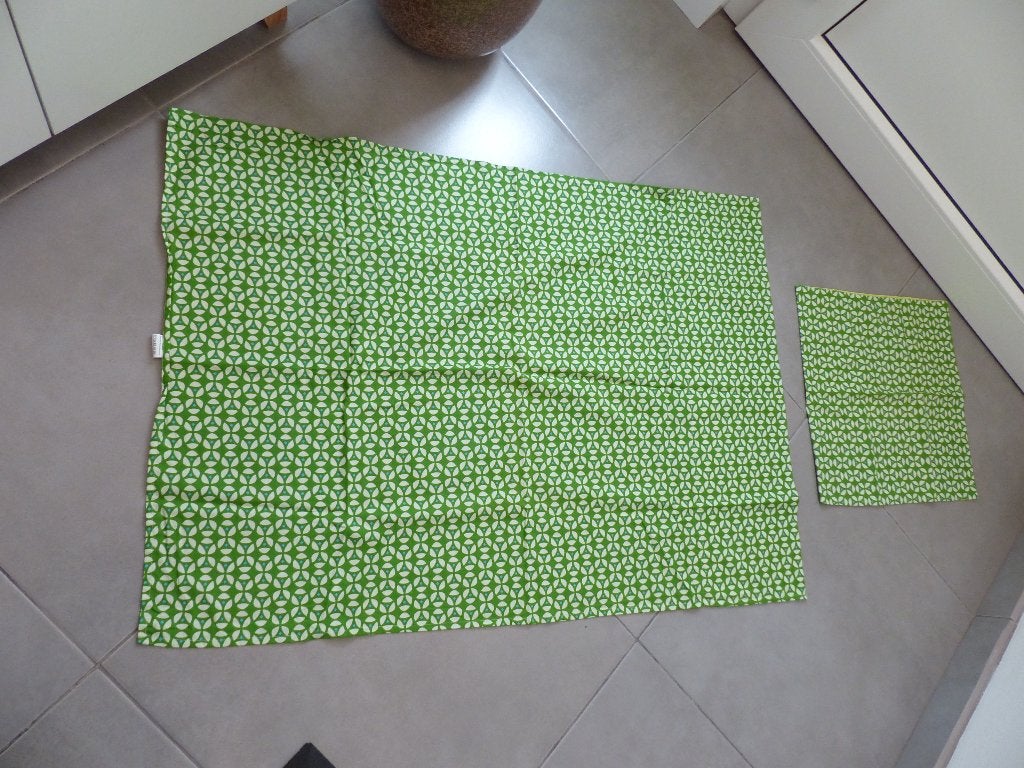 Draps d'été verts, lit bébé Trixie, Enlèvement ou Envoi, Comme neuf, Lit de bébé, Oreiller