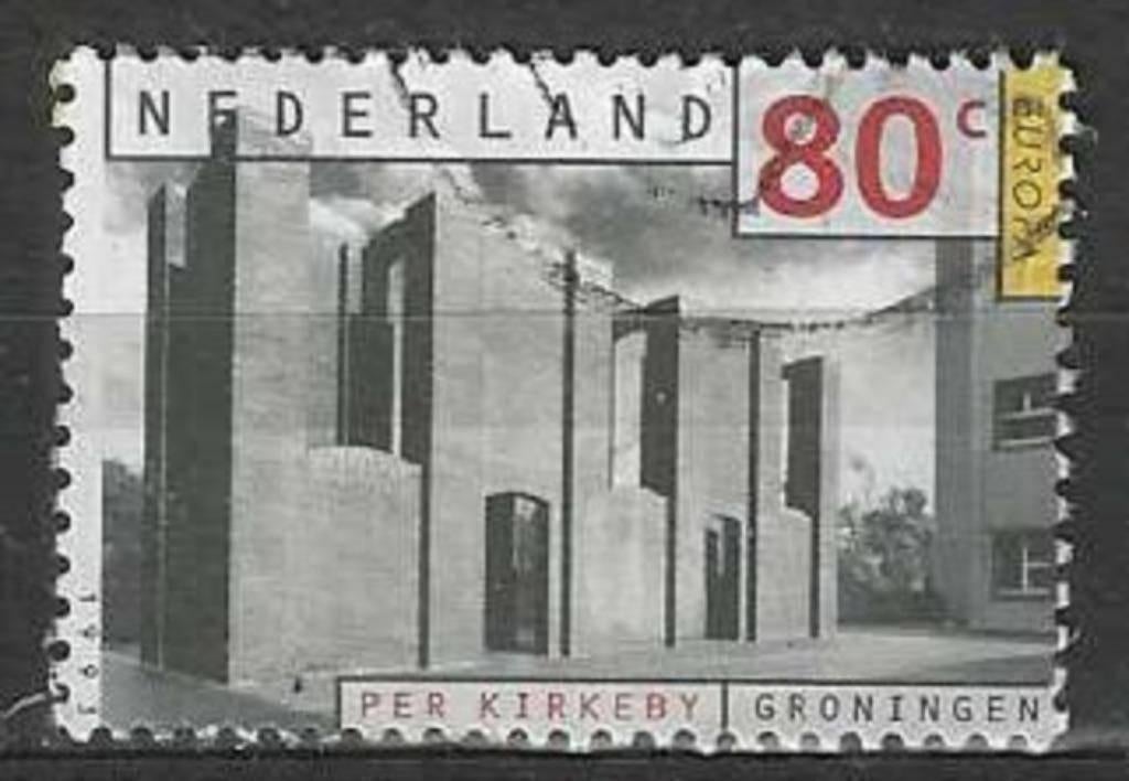 Pays-Bas 1993 - Yvert 1446 - Europe - Art moderne (ST), Timbres & Monnaies, Timbres | Pays-Bas, Envoi, Affranchi