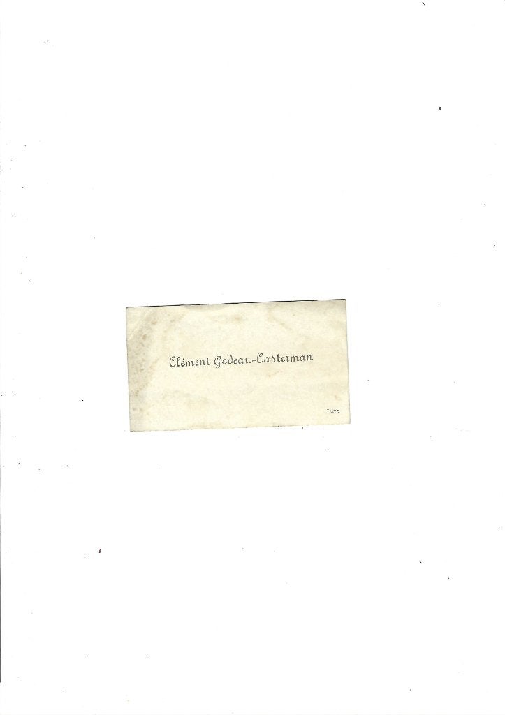 Carte de visite ancienne, Verzamelen, Geboortekaartjes en Visitekaartjes, Verzenden, Visitekaartje