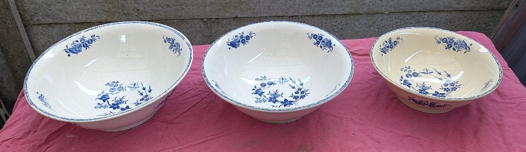 Lot vaisselle Royal Boch - Motif "Grand Bouquet", Enlèvement
