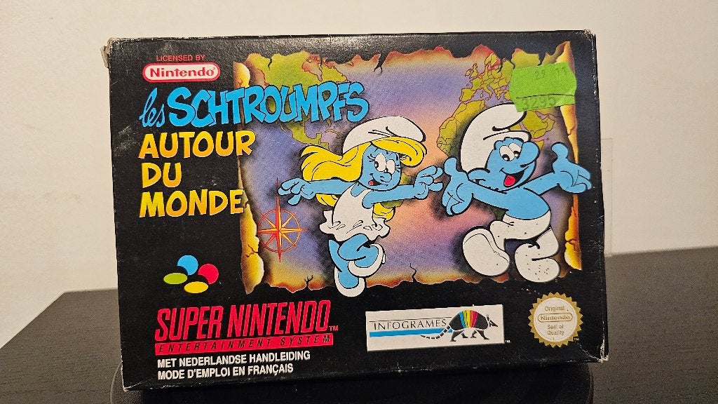 Super NES les Schtroumpfs atour de monde, Enlèvement ou Envoi