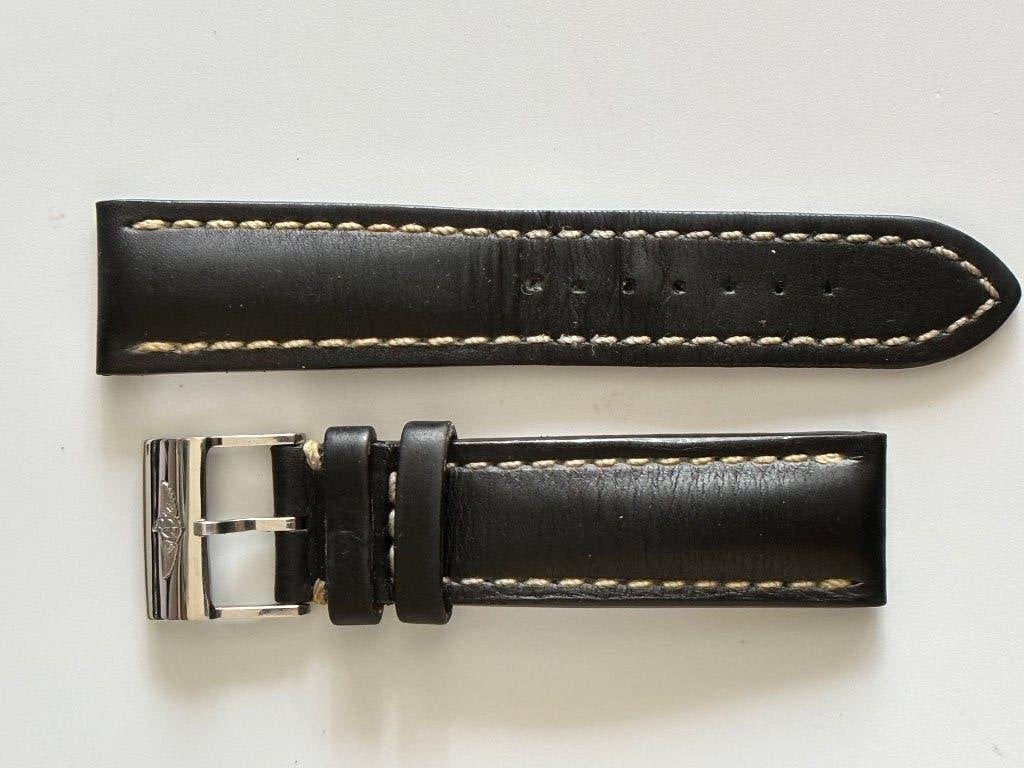 Breitling Lederen band met Sluiting origineel., Bijoux, Sacs & Beauté, Accessoires Autre, Enlèvement ou Envoi, Utilisé