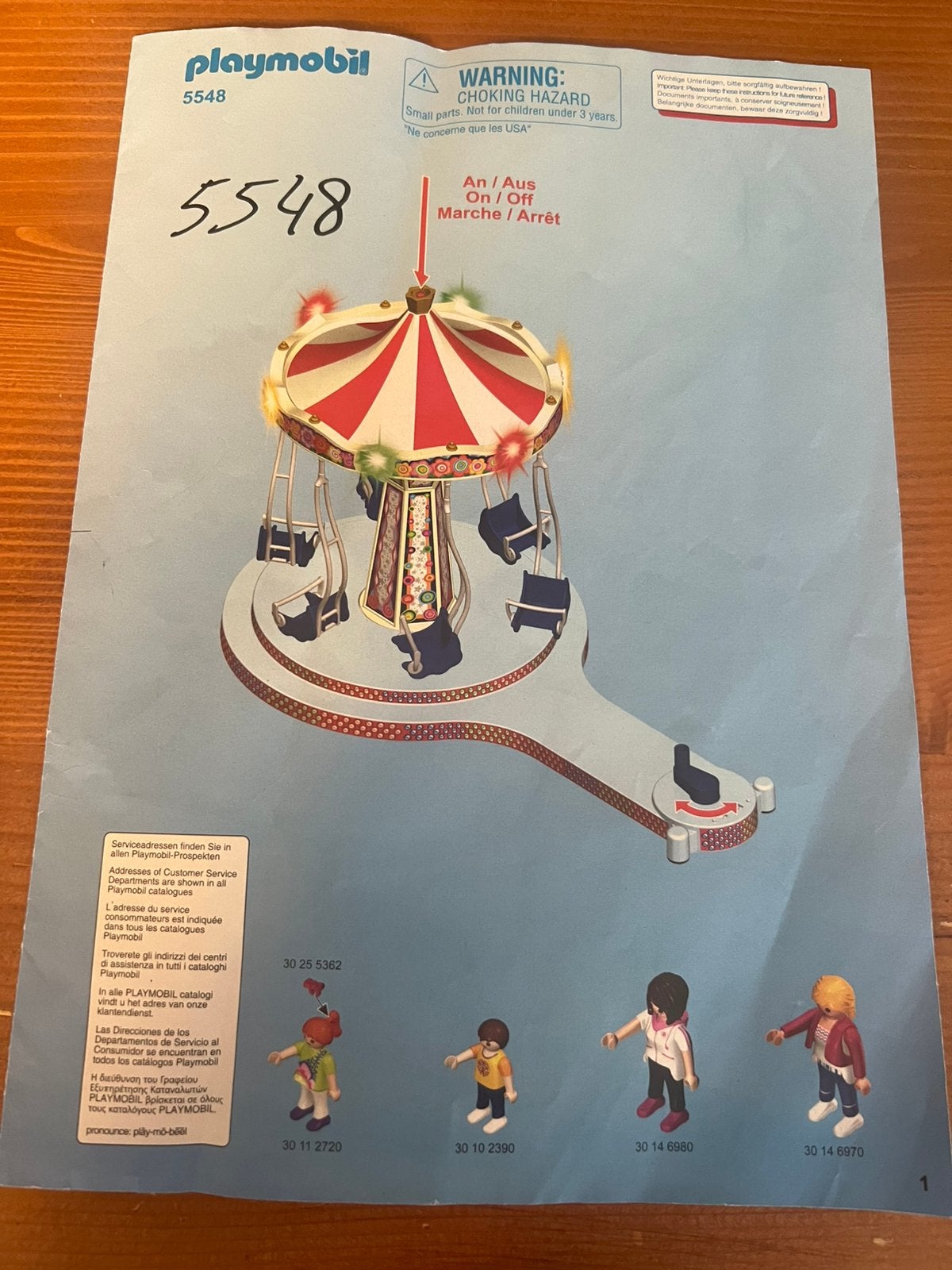 Playmobil kermisattracties, Kinderen en Baby's, Speelgoed | Playmobil, Gebruikt, Complete set, Overige typen, Ophalen of Verzenden