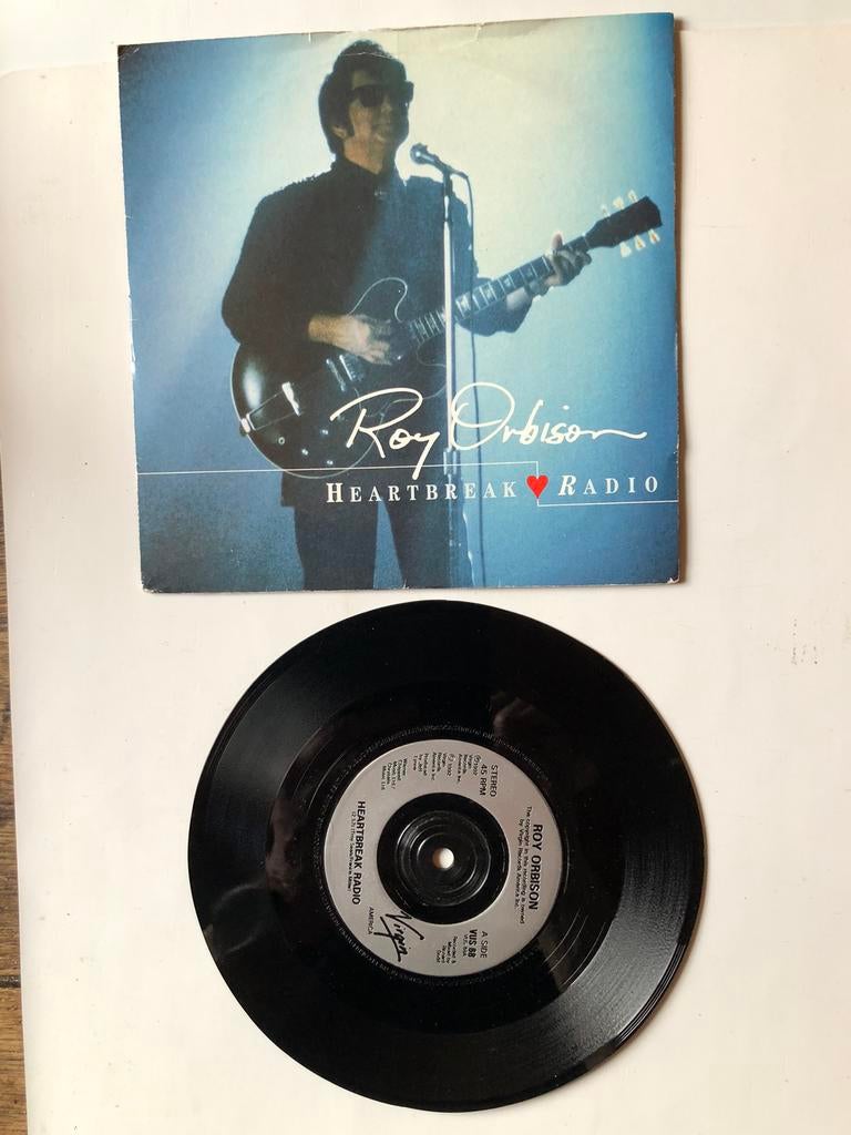 Roy Orbison: heartbreak radio ( 1992; UK), Cd's en Dvd's, Vinyl Singles, Verzenden, Zo goed als nieuw
