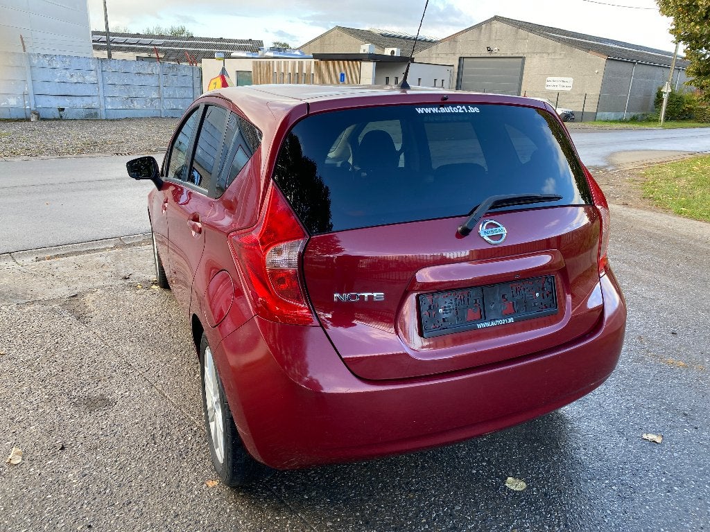 Nissan Note 1.2 DIG-S Tekna Sport Pack CVT automatique, Autos, Rouge, Achat, Euro 6, Entreprise