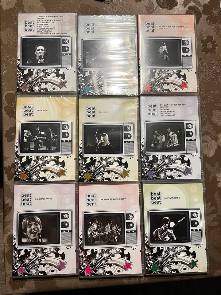 reeks van 9 DVD’s van ‘Beat Beat Beat’, Ophalen of Verzenden, Zo goed als nieuw, Import