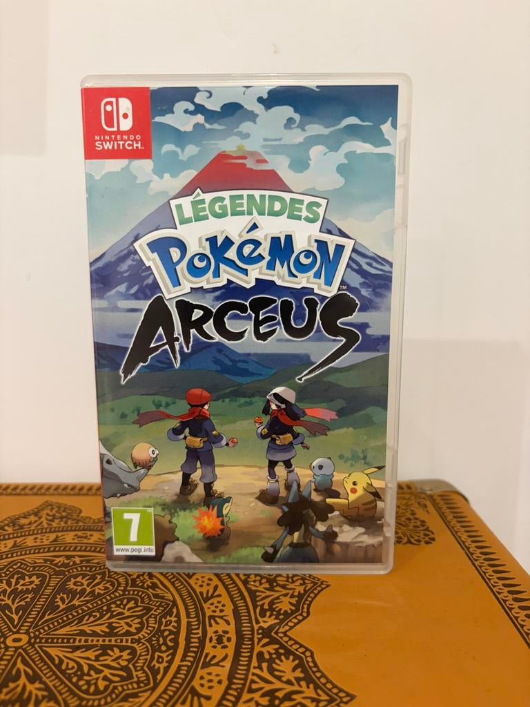 Jeu Légendes Pokemon Arceus Nintendo Switch, 1 joueur, À partir de 7 ans, Aventure et Action, Enlèvement