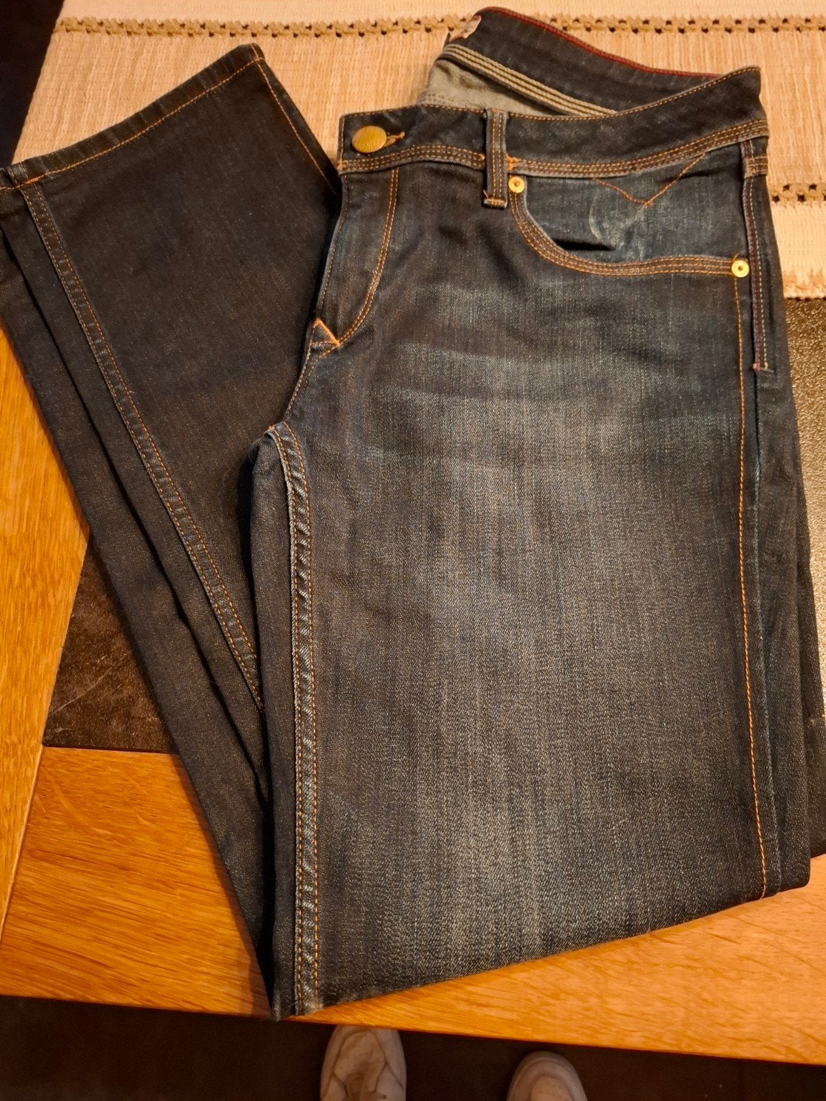 Tommy hilfiger jeansbroek w31/l30, Tommy hilfiger, Ophalen, Zo goed als nieuw, Blauw