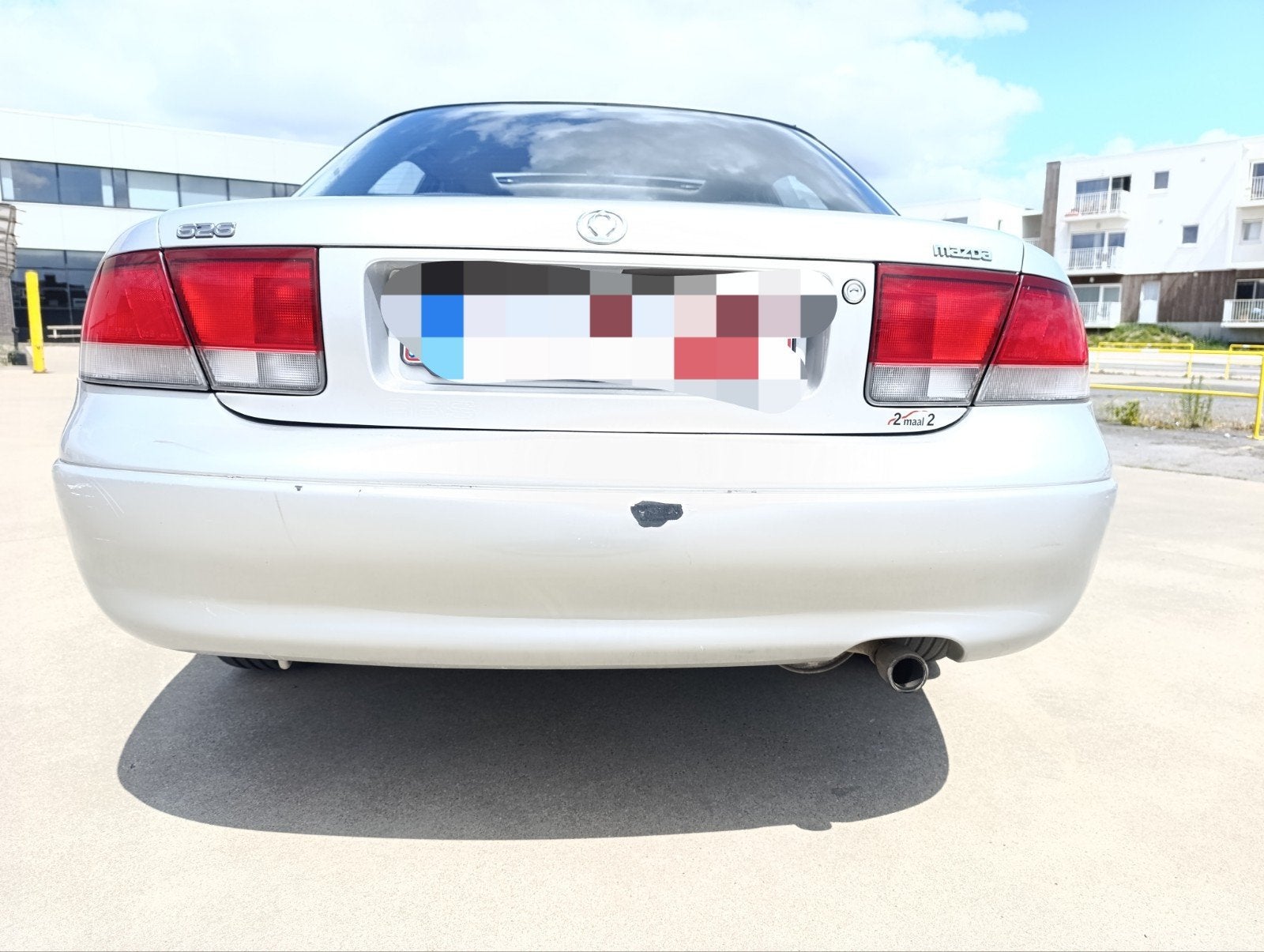 Mazda 626 Oldtimer 1995 Pano dak, foto 9