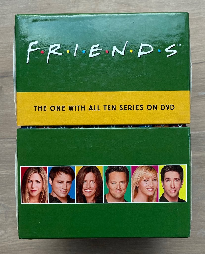 DVD-box Friends the one with all ten series, CD & DVD, À partir de 6 ans, Comprend un boîtier, Anglais, Comme neuf