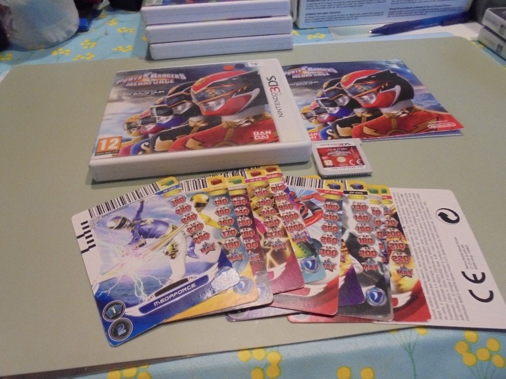 3DS Power Rangers Megaforce (CIB), Consoles de jeu & Jeux vidéo, Envoi, Utilisé, Combat, À partir de 12 ans