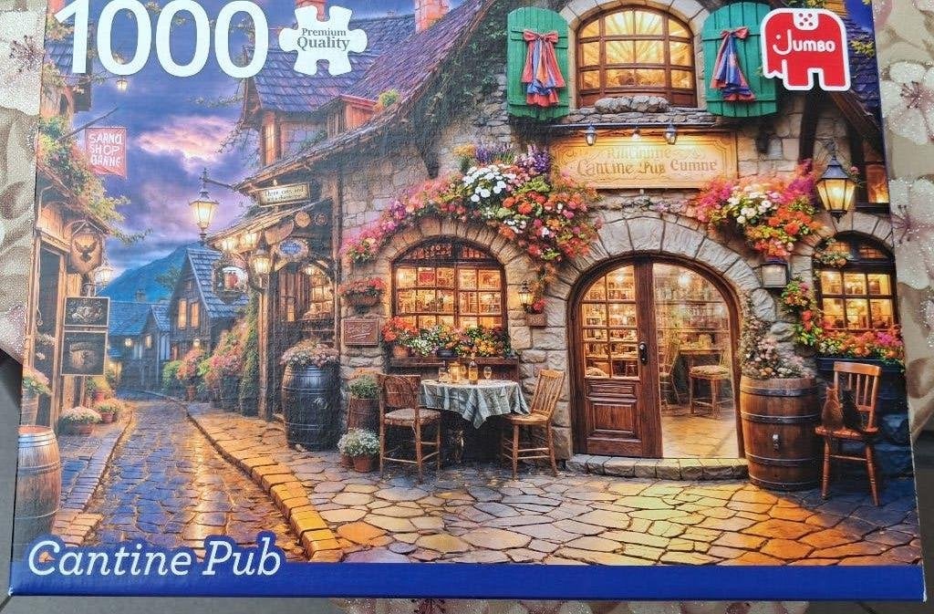 Puzzle Jumbo 1000 pcs, Enlèvement, 500 à 1500 pièces, Comme neuf, Puzzle