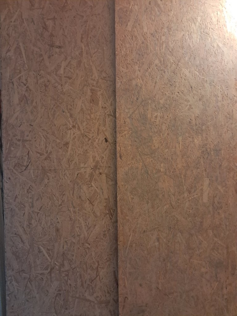 Un panneau OSB - 18mm - 244x59cm., Bricolage & Construction, Bois & Planches, Neuf, Enlèvement