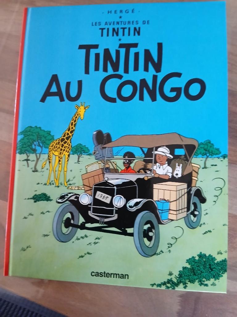 BD TINTIN AU CONGO ISBN 2-203-00101-1/1974, Une BD, Comme neuf, Enlèvement, Hergé