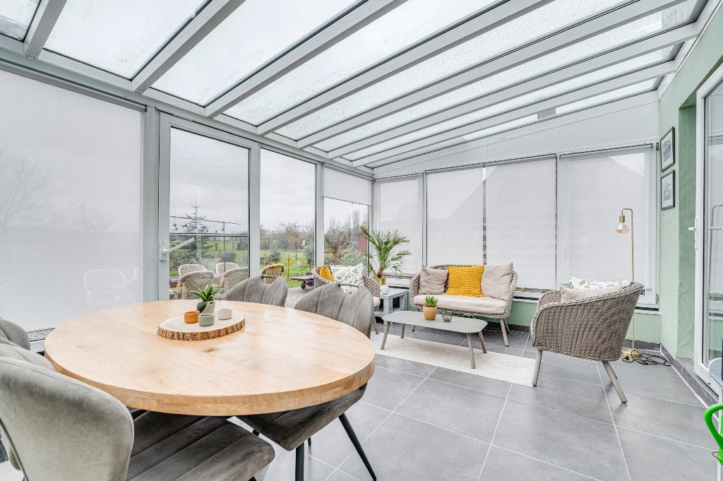 Veranda dubbelbeglazing, Bricolage & Construction, Enlèvement, Comme neuf, Lucarne, Double vitrage