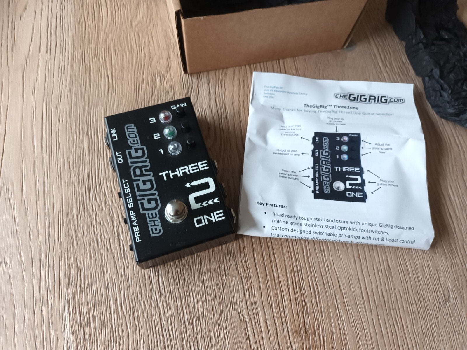 gigrig Three2one, Muziek en Instrumenten, Ophalen, Nieuw, Volume