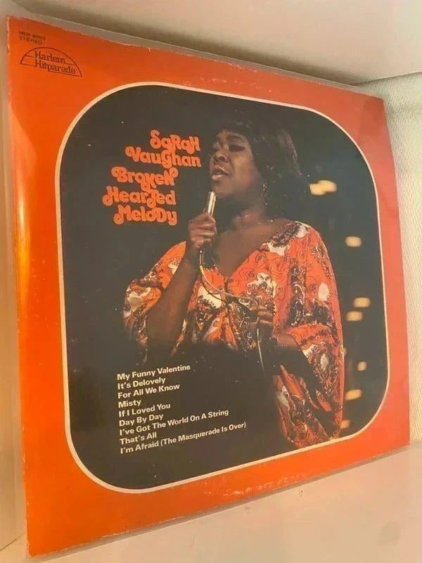 Sarah Vaughan – Broken Hearted Melody - US 1972, 1960 tot 1980, Gebruikt, Verzenden, Complilatie