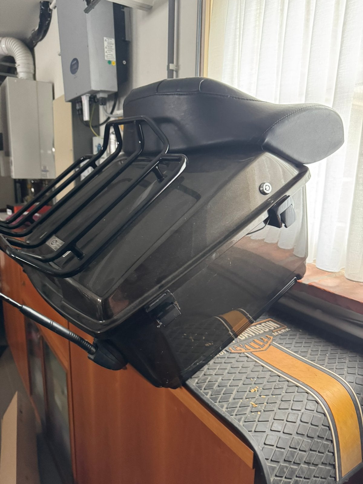 Harley Davidson touring topkoffer, Motoren, Ophalen