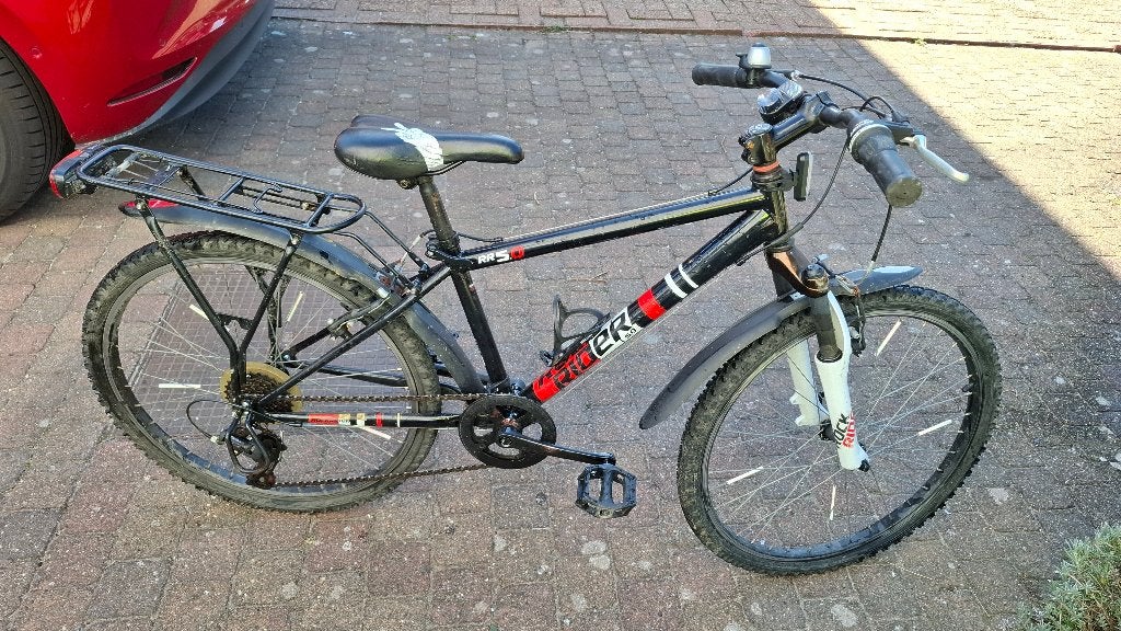 rockrider zwart maat 24", Vitesses, Enlèvement, Utilisé, Rockrider (Decathlon)