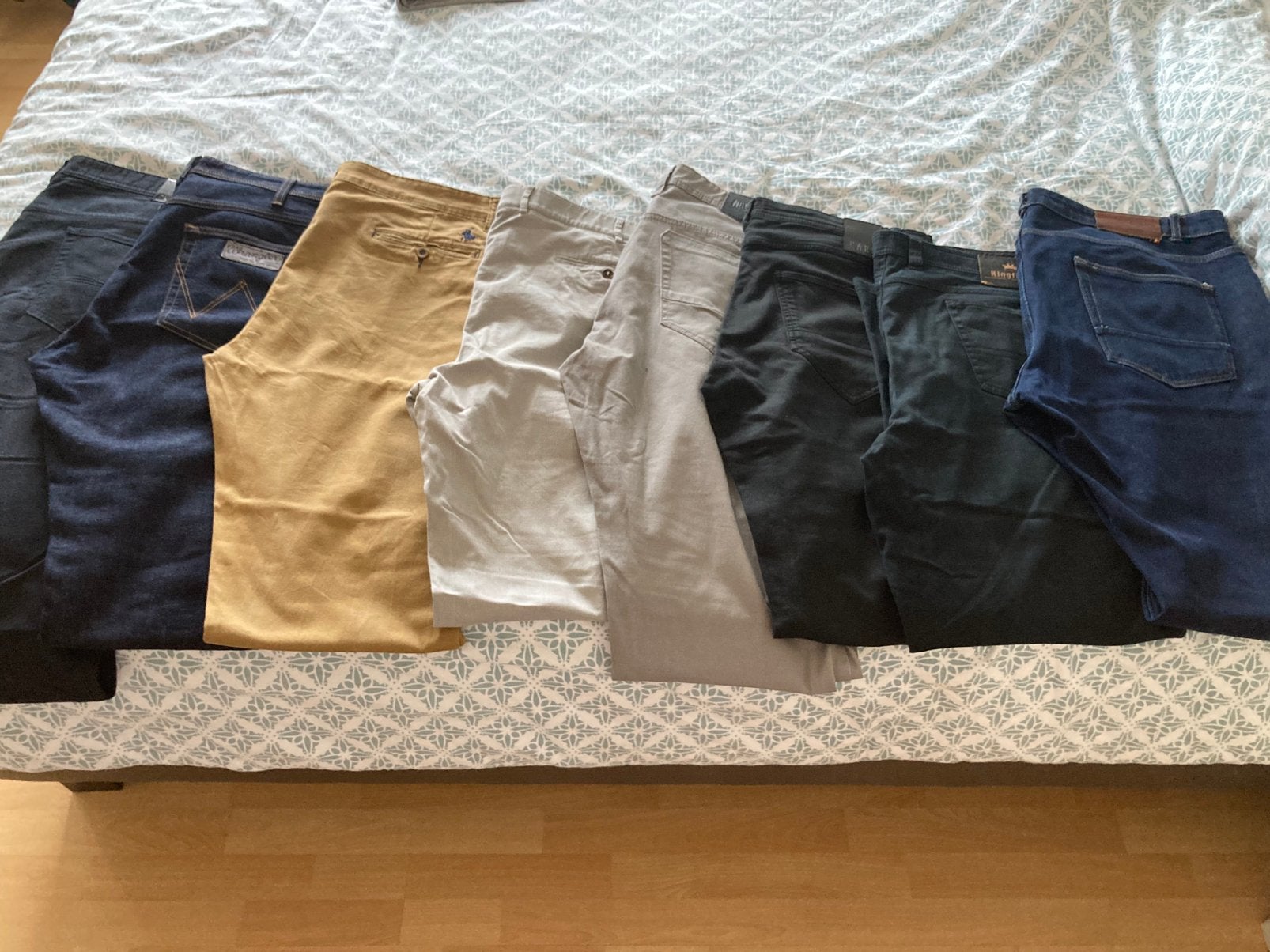 8  broeken voor heren, Kleding | Heren, Ophalen, Zo goed als nieuw