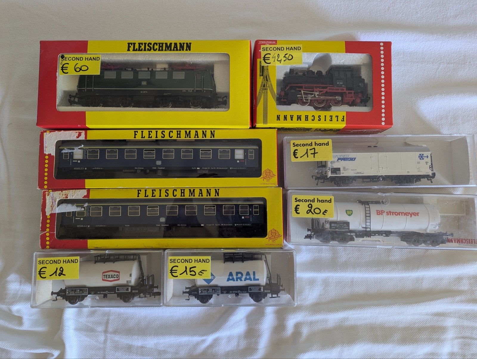 Fleischmann h0 materiaal, Analogique, Fleischmann, Enlèvement, Set de Trains