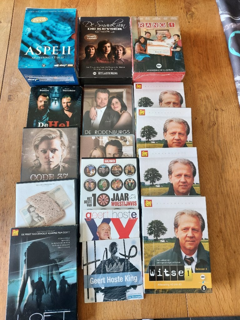 Meer dan 150dvds kinderen, Vlaamse films, horror, thrillers, Ophalen of Verzenden, Gebruikt