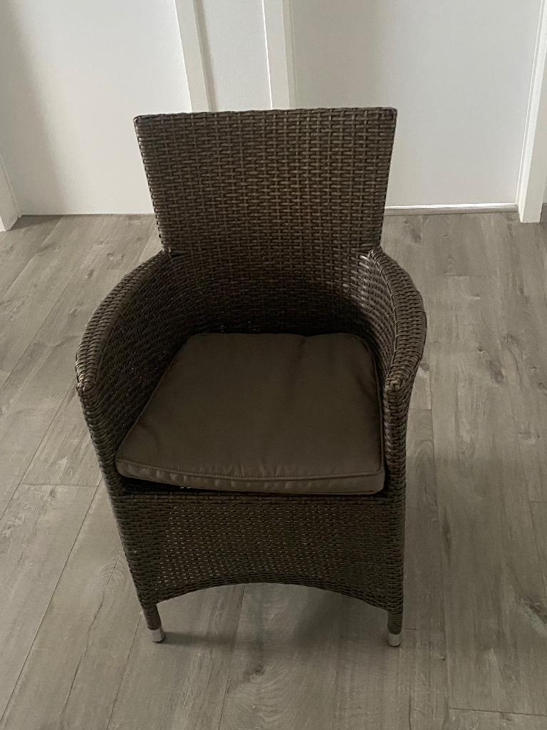 Tuinstoelen, Tuin en Terras, Ophalen, Zo goed als nieuw, Wicker