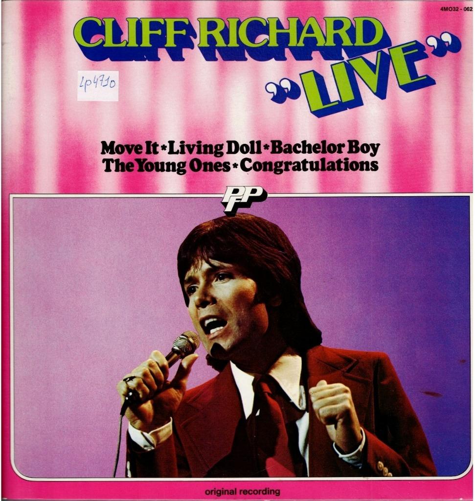 Vinyl, LP   -   Cliff Richard – Cliff Richard Live, Ophalen of Verzenden, Overige formaten