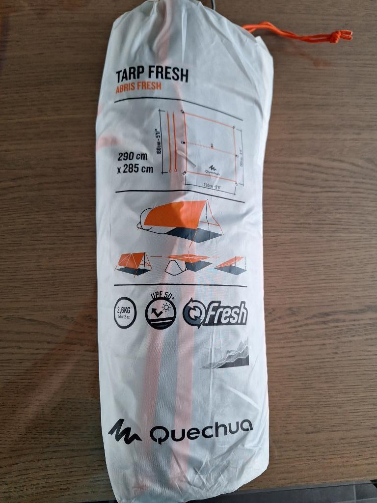 Quechua tarp fresh 290*285mm (Nieuw), Enlèvement, Neuf
