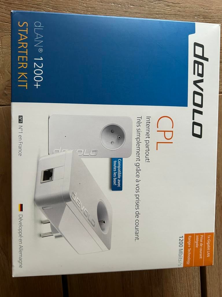 Devolo Cpl dlan 1200+, Informatique & Logiciels, Enlèvement ou Envoi, Utilisé