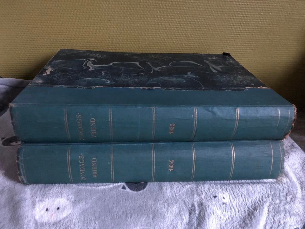 Zondagsvriend:  volledige jaarjang 1934 en 1935, Enlèvement, Utilisé, Journal