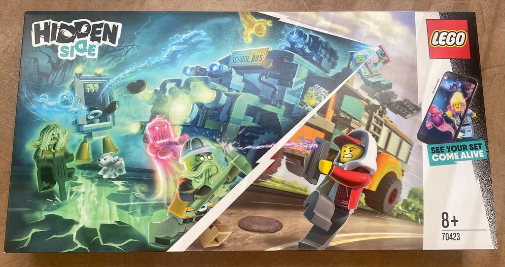 Lego gidsen side paranormale interceptiebus 70423, Ophalen of Verzenden, Zo goed als nieuw, Complete set, Lego