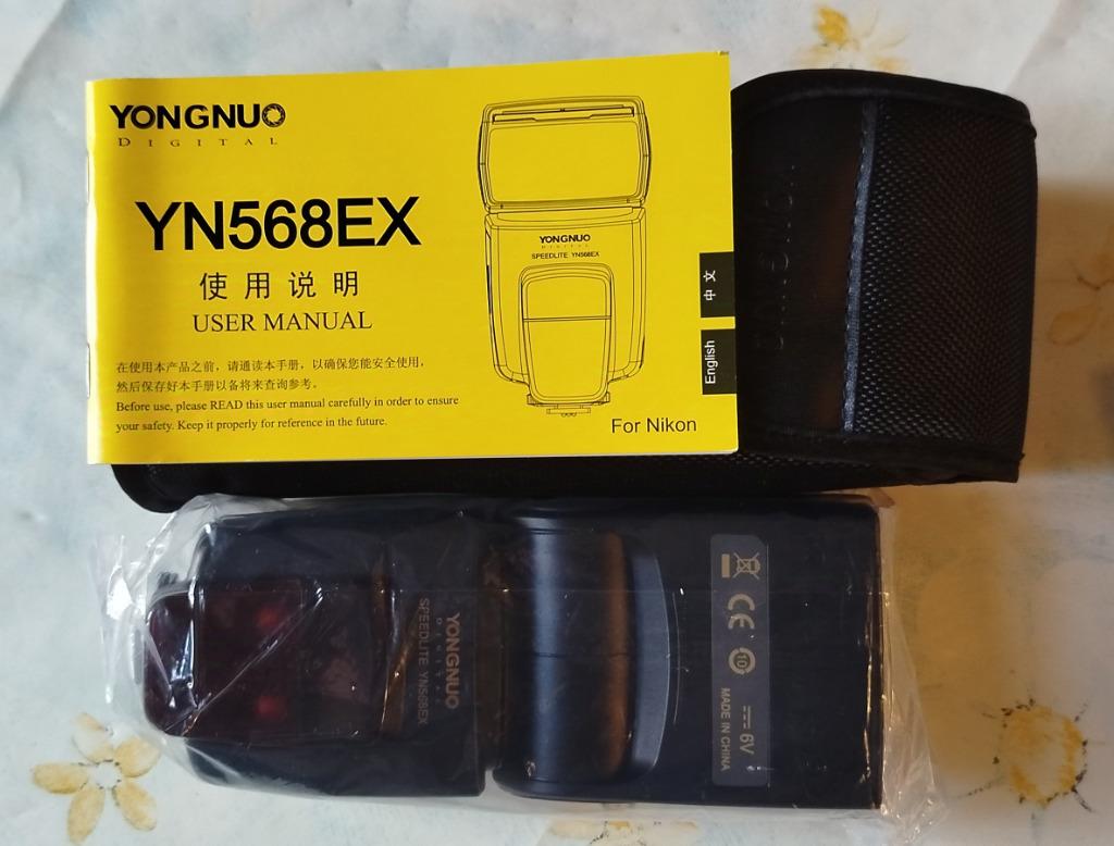 Flash professionnel Yongnuo YN568EX, Enlèvement ou Envoi, Neuf, Nikon, Inclinable