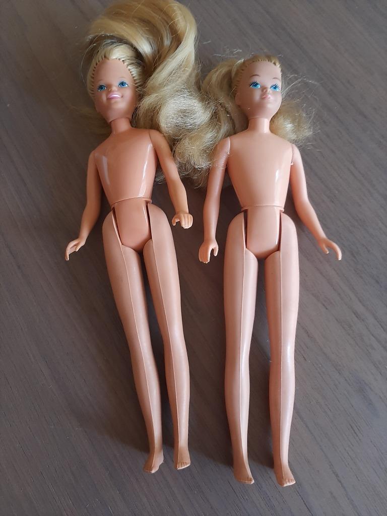 2 schattige vintage Barbie poppetjes "Skipper", Enlèvement ou Envoi, Comme neuf, Poupée