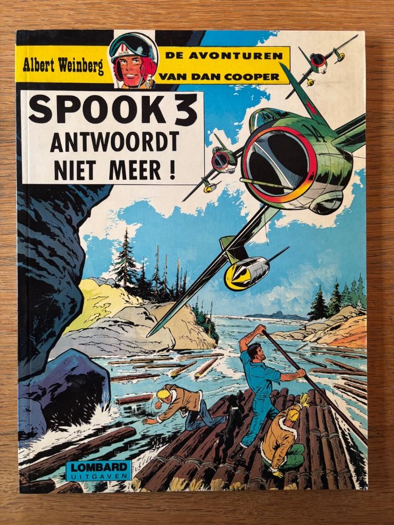 Strip: Dan Cooper - Spook 3 antwoordt niet meer!, Livres, BD, Comme neuf, Une BD, Enlèvement ou Envoi
