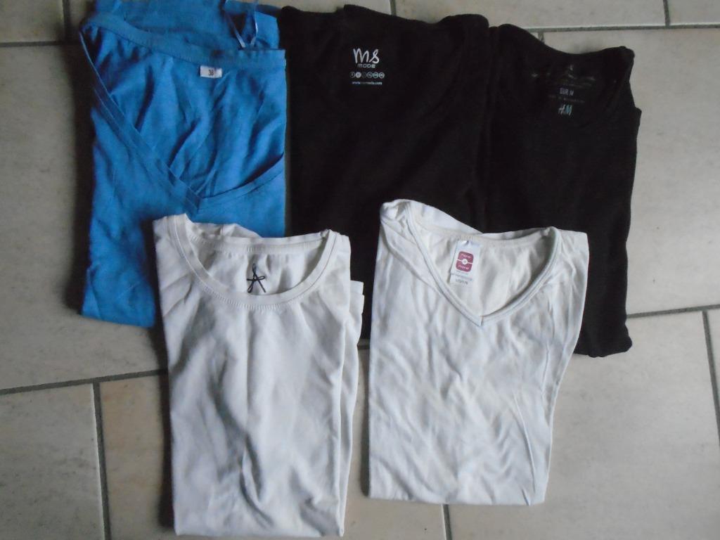 LOT:T SHIRTS"ATMOSPHERE"MS MODE"T 38/M/170-176, Vêtements | Femmes, T-shirts, Porté, Taille 38/40 (M), Autres couleurs, Manches courtes