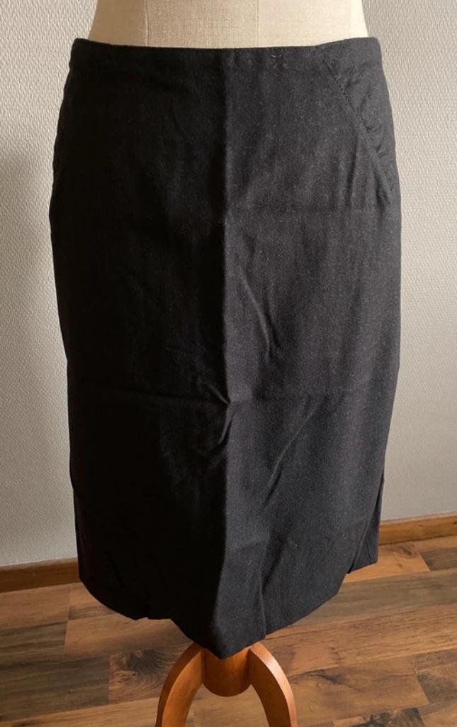Donkergrijze rok Louis Féraud maat 46, Verzenden, Maat 46/48 (XL) of groter, Louis Féraud, Grijs