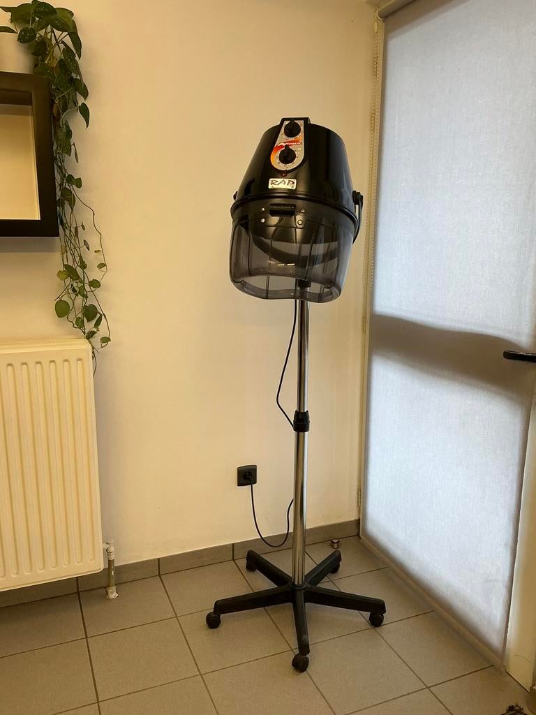 Haardroger op voet, Ophalen, Gebruikt, Haardroger